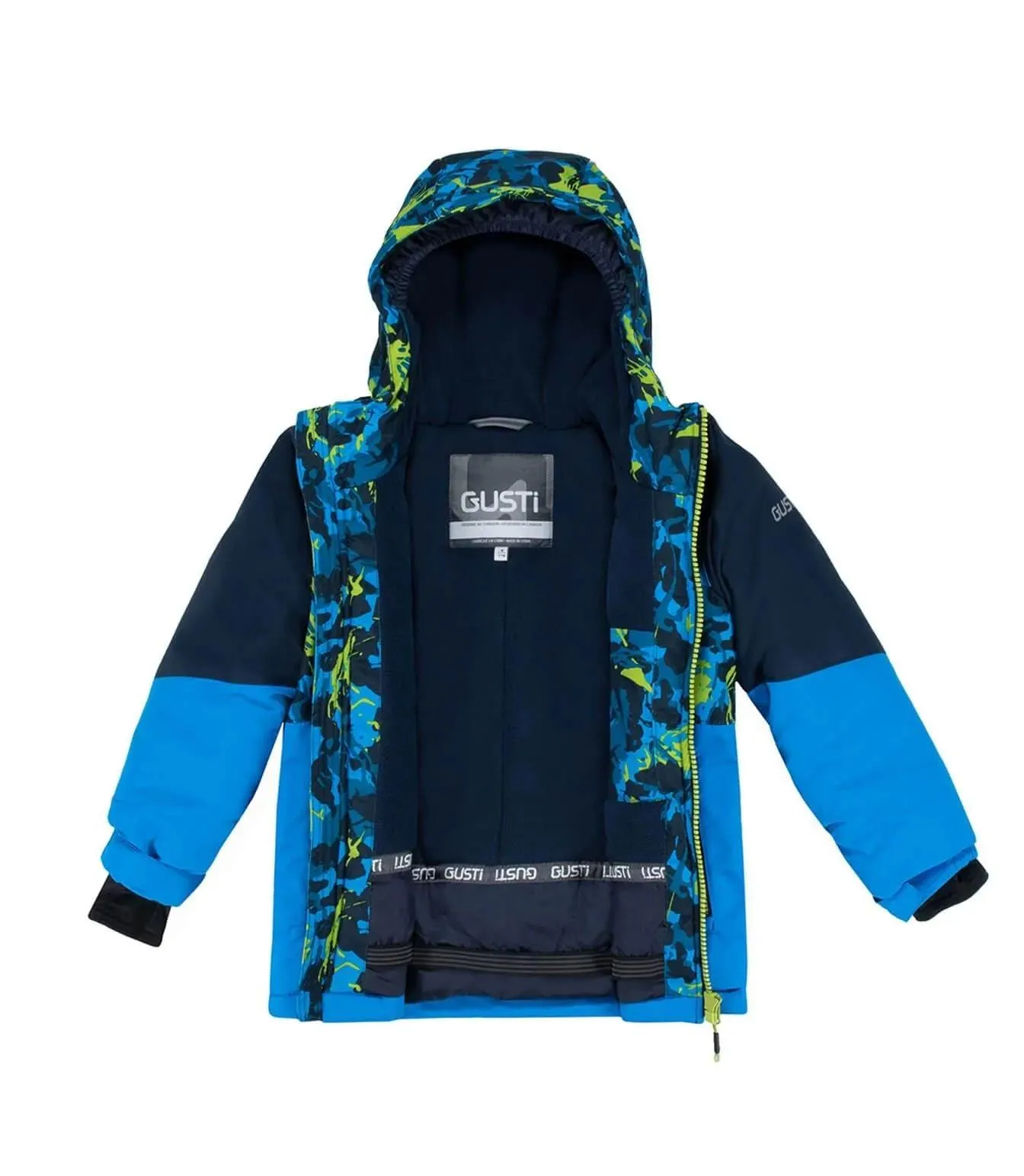 Gusti Miles Snow Suit - Blue Babykids Gusti