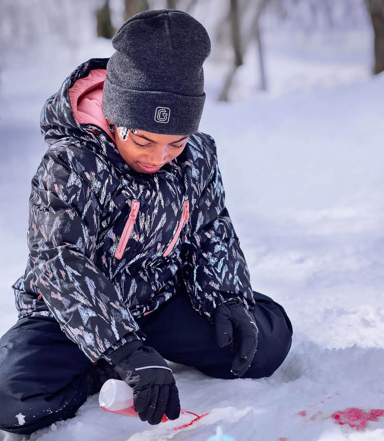 Gusti Niki Snowsuit - Pink Babykids Gusti