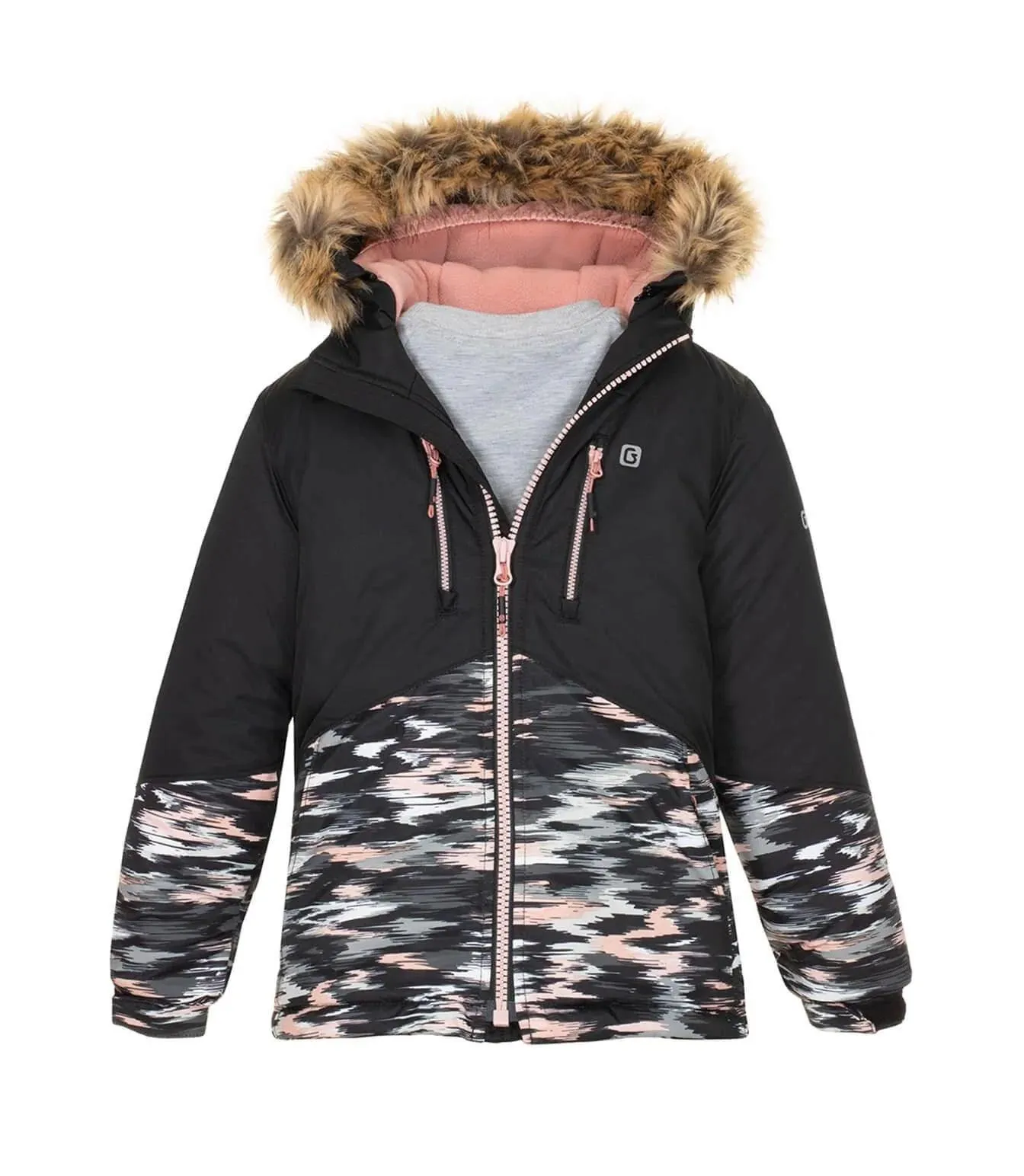 Gusti Pamella Snowsuit - Black Babykids Gusti