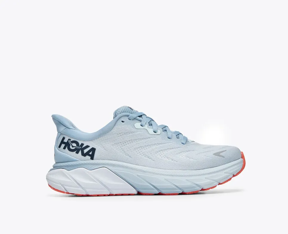 Hoka Womens Arahi 6 Wide -Plein Air / Blue Fog (1123197-PABF) Hoka Footwear