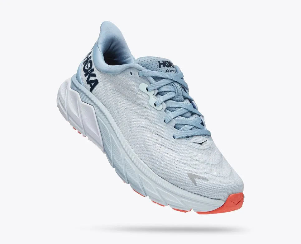 Hoka Womens Arahi 6 Wide -Plein Air / Blue Fog (1123197-PABF) Hoka Footwear