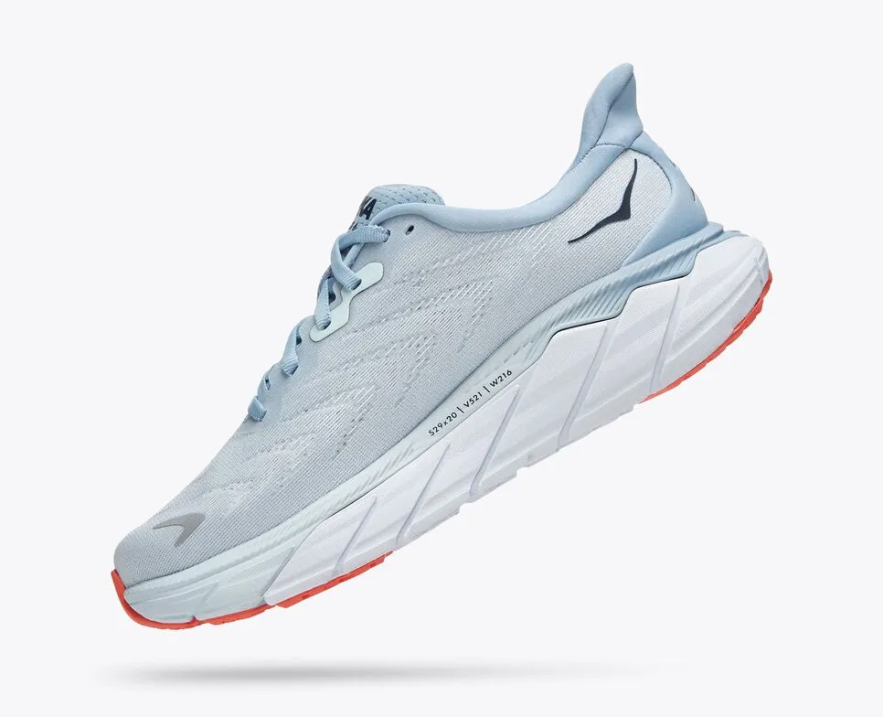 Hoka Womens Arahi 6 Wide -Plein Air / Blue Fog (1123197-PABF) Hoka Footwear