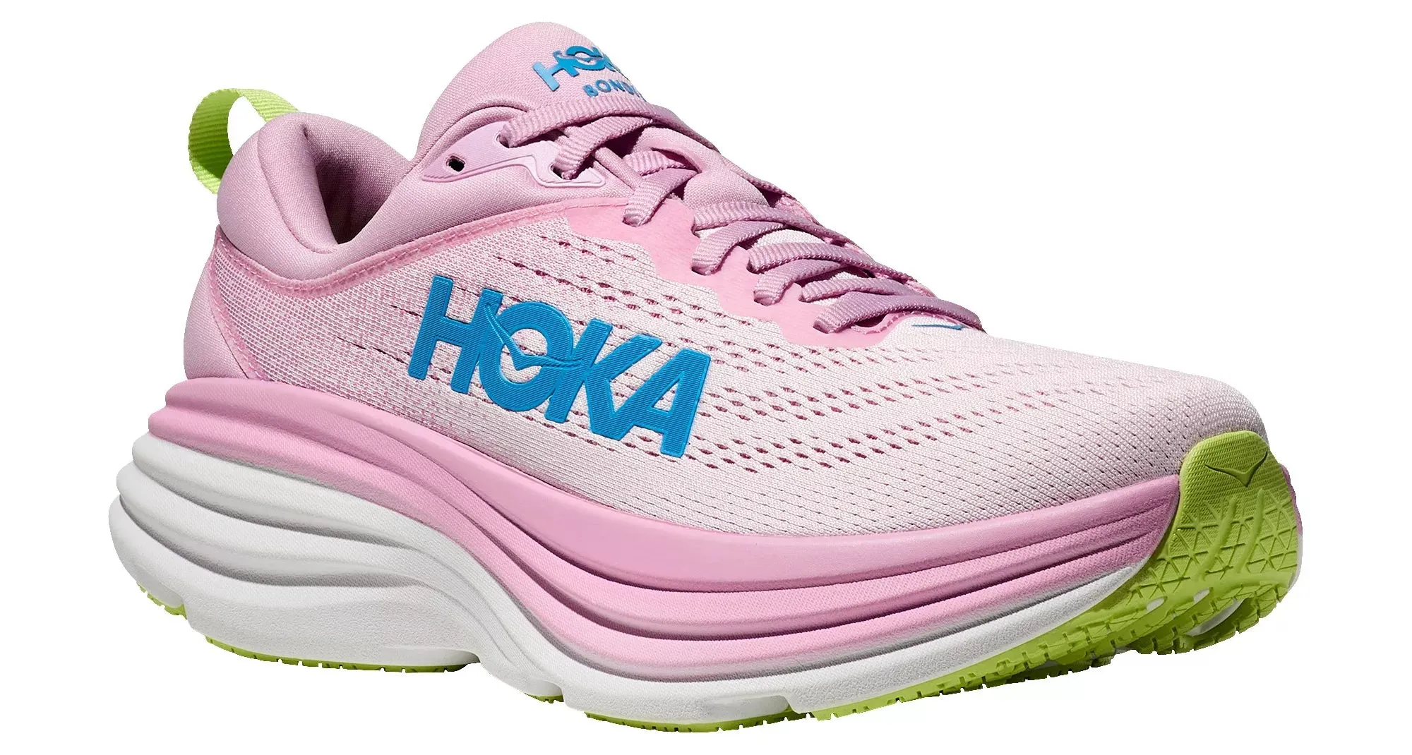 Hoka Womens Bondi 8 - Pink Twilight/Waterpark (1127952-PTWL) Hoka Footwear
