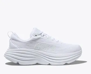 Hoka Womens Bondi 8- White/White (1127952-All White) Hoka Footwear