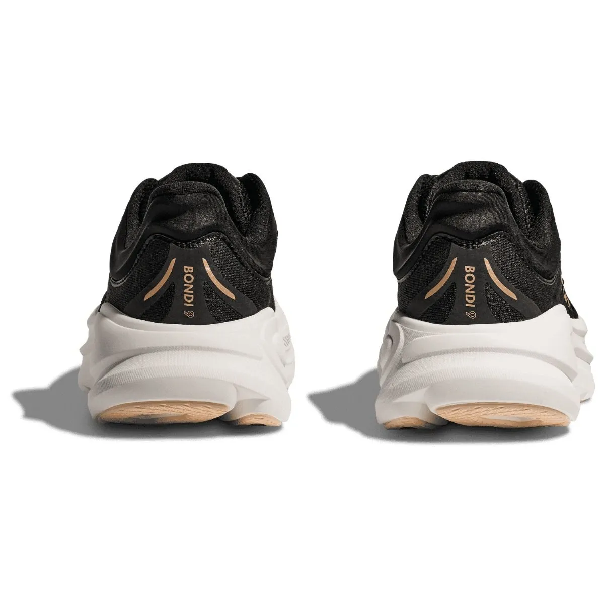 Hoka Womens Bondi 9- Black/Rose Gold (1162012-BRGL) Hoka Footwear