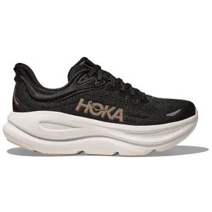 Hoka Womens Bondi 9- Black/Rose Gold (1162012-BRGL) Hoka Footwear