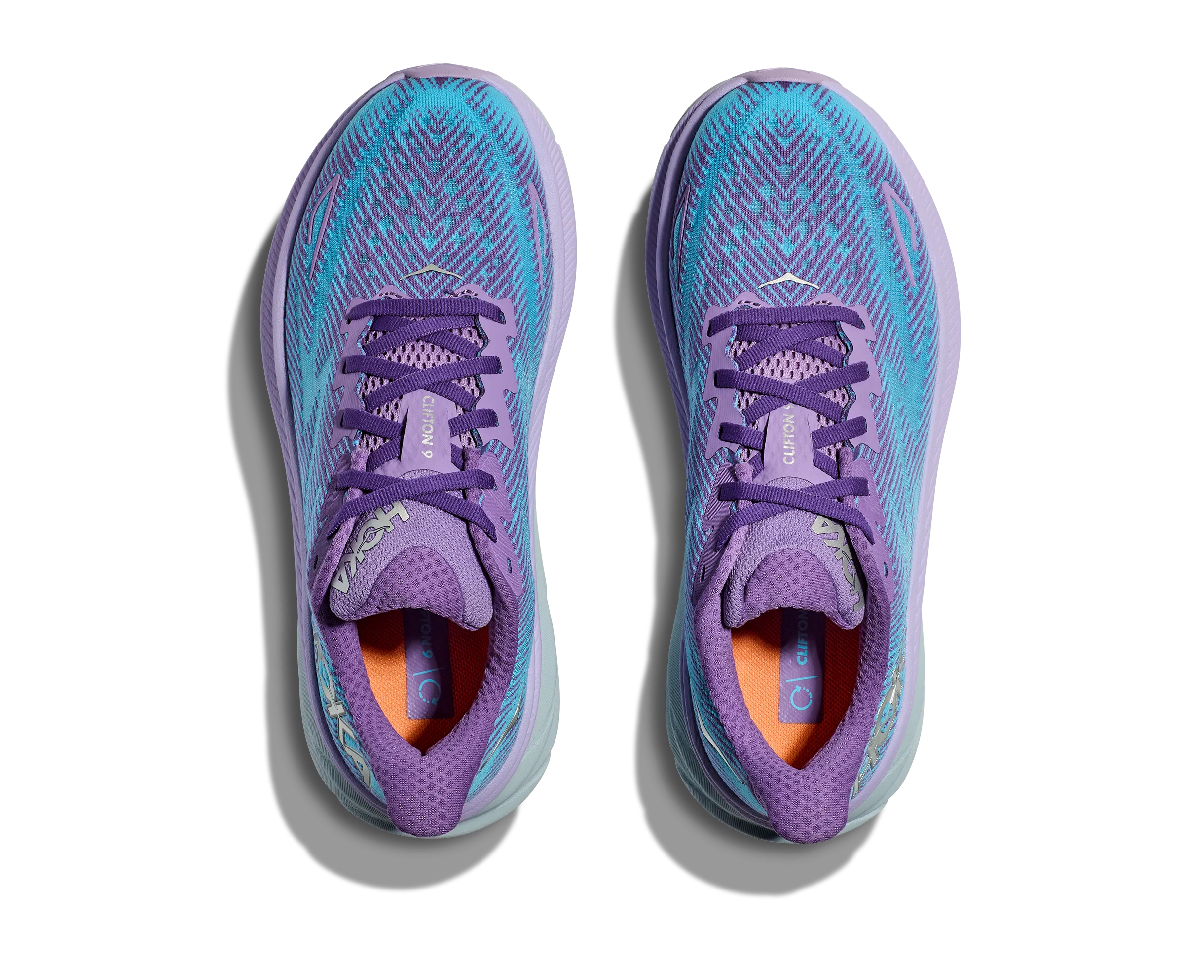 Hoka Womens Clifton 9- Chalk Violet/Pastel Lilac (1127896-CVPL) Hoka Footwear