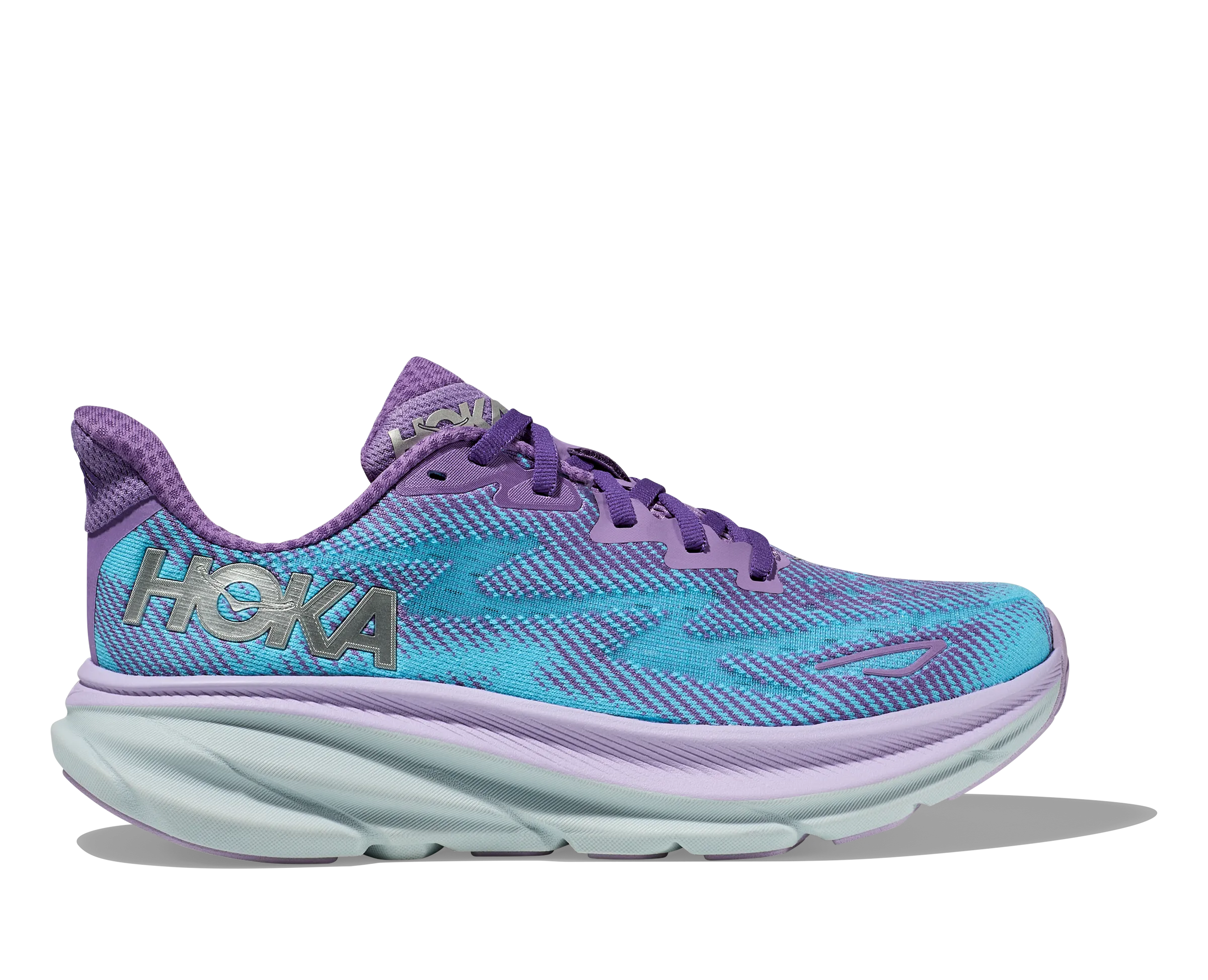 Hoka Womens Clifton 9- Chalk Violet/Pastel Lilac (1127896-CVPL) Hoka Footwear