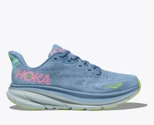 Hoka Womens Clifton 9 Wide - Dusk/Pink Twilight (1132211-DNK) Hoka Footwear