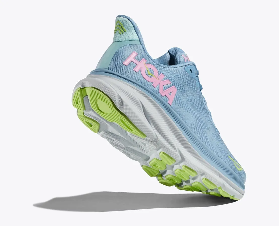 Hoka Womens Clifton 9 Wide - Dusk/Pink Twilight (1132211-DNK) Hoka Footwear