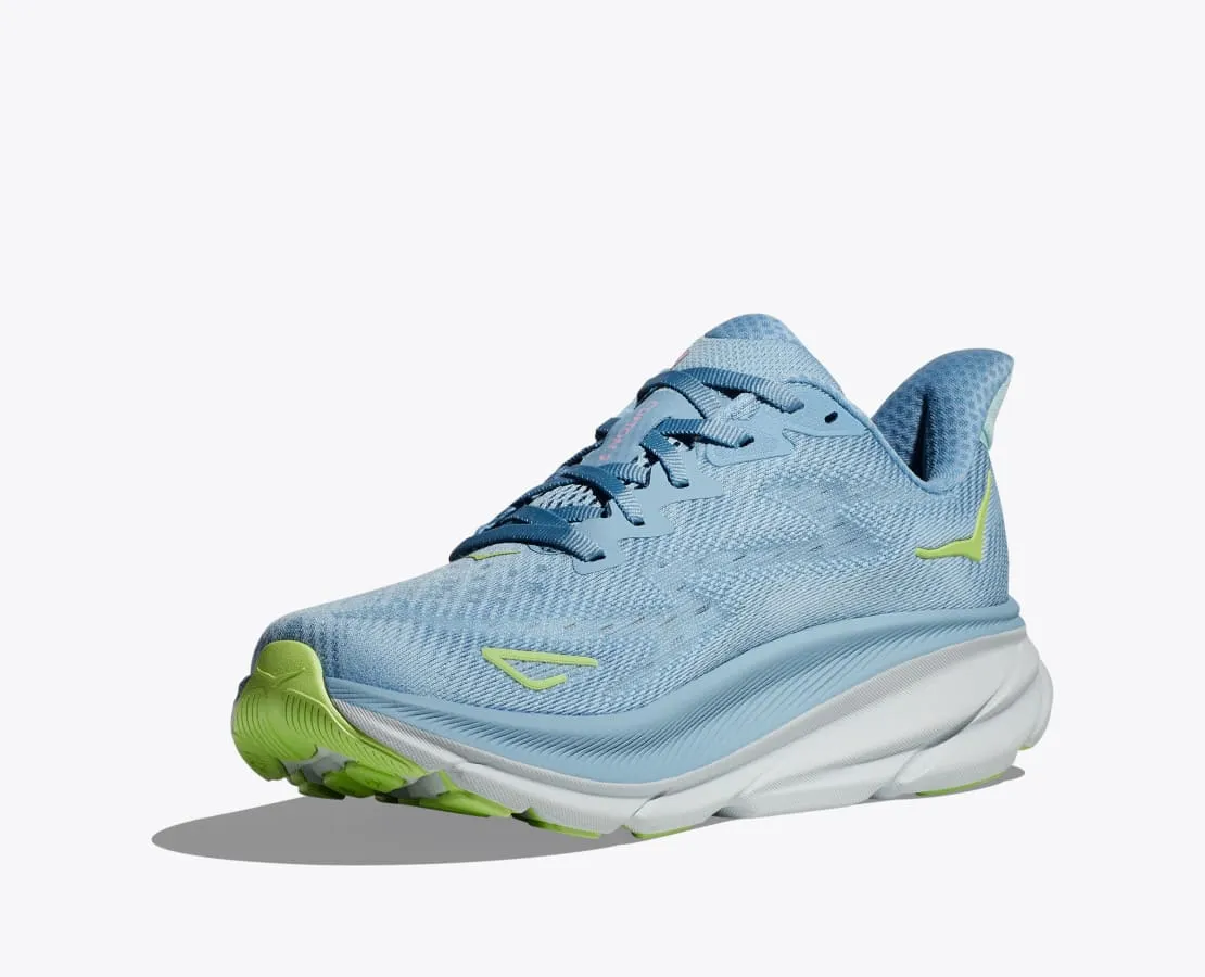 Hoka Womens Clifton 9 Wide - Dusk/Pink Twilight (1132211-DNK) Hoka Footwear