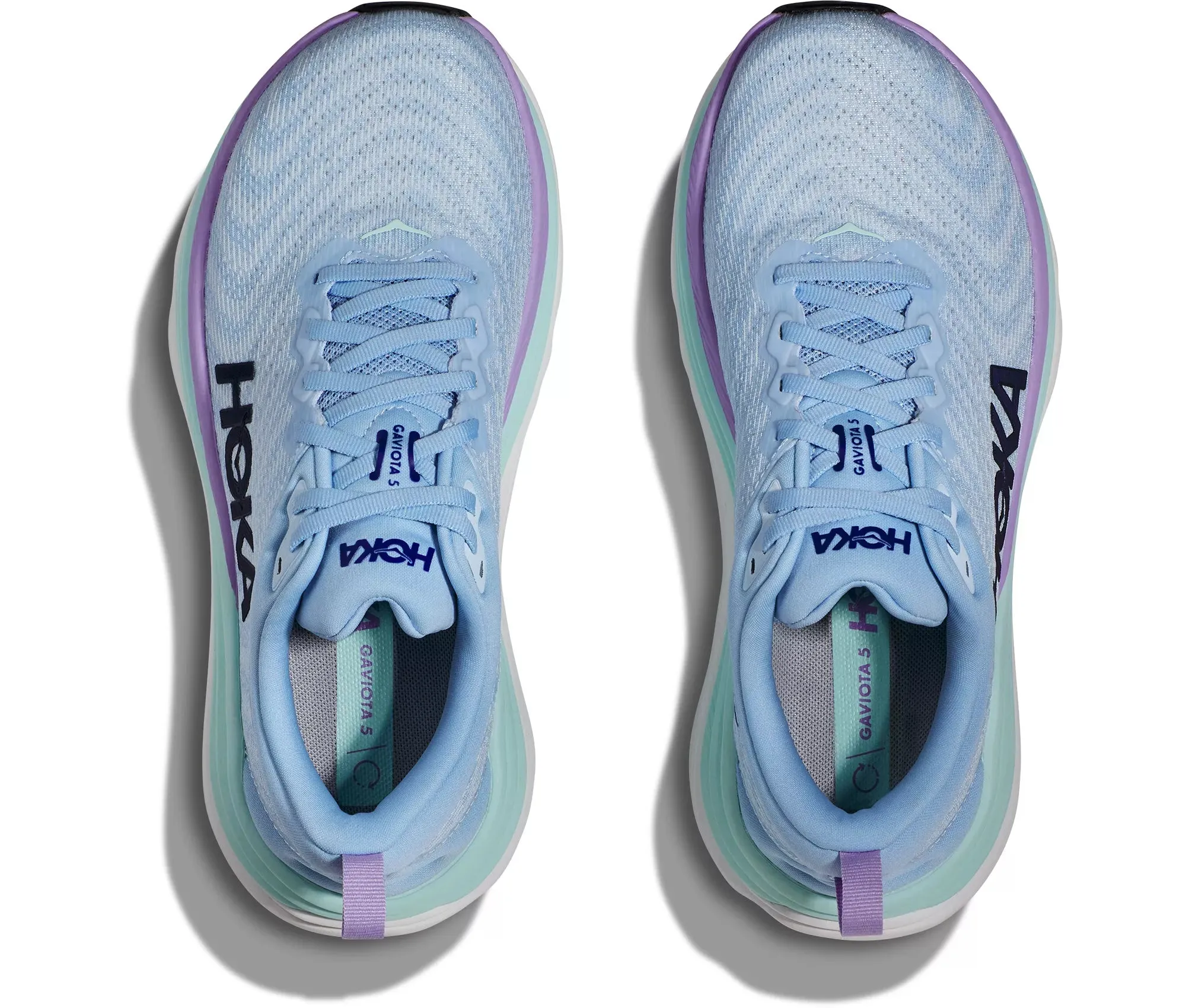 Hoka Womens Gaviota 5- Airy Blue/Sunlit Ocean (1134235-ABSO) Hoka Footwear