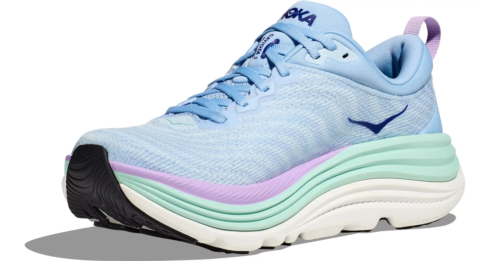 Hoka Womens Gaviota 5- Airy Blue/Sunlit Ocean (1134235-ABSO) Hoka Footwear