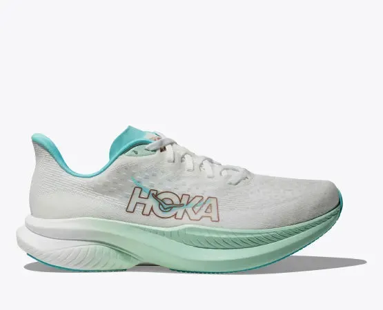 Hoka Womens Mach 6 - Frost / Rose Gold (1147810-FTRS) Hoka Footwear