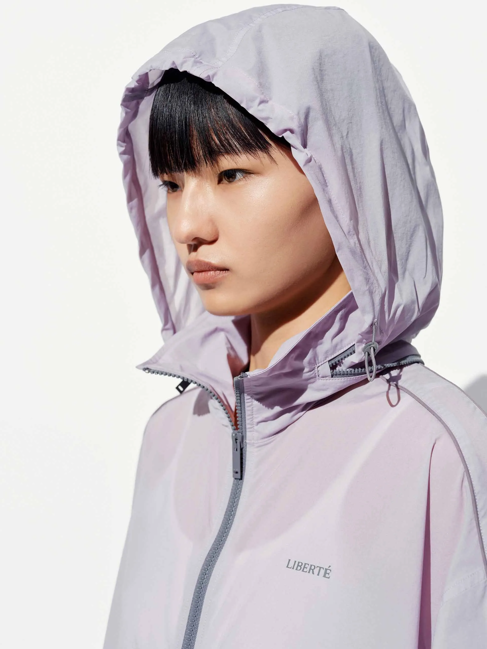 Hooded Zipper Loose Coat