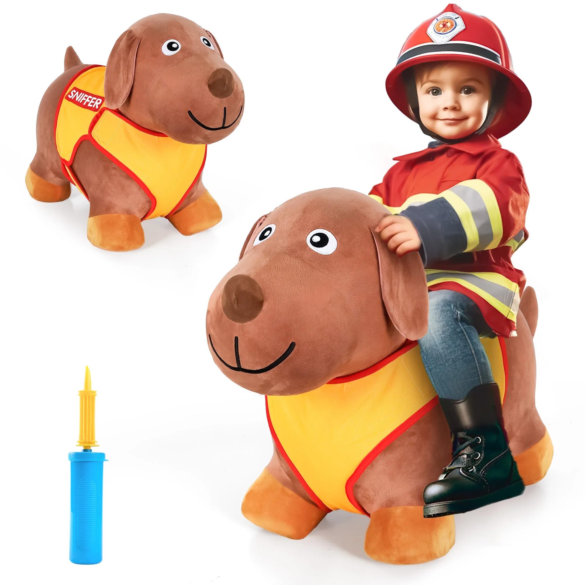 iPlay, iLearn Bouncy Pals Dog Hopper Toys for Boys