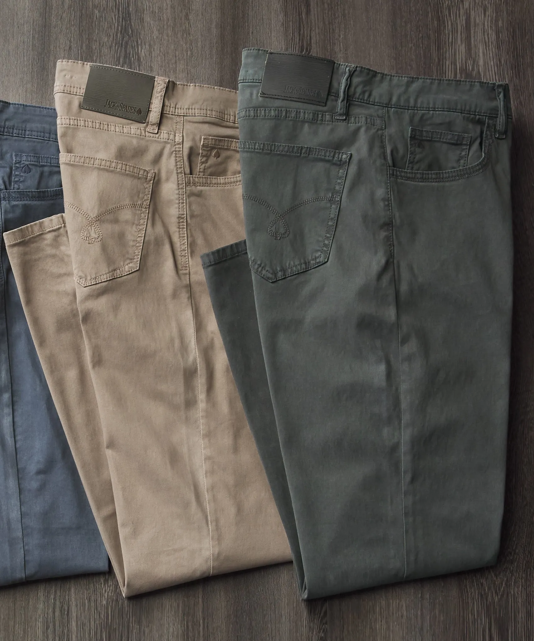 Jack of Spades Sateen 5-Pocket Pant