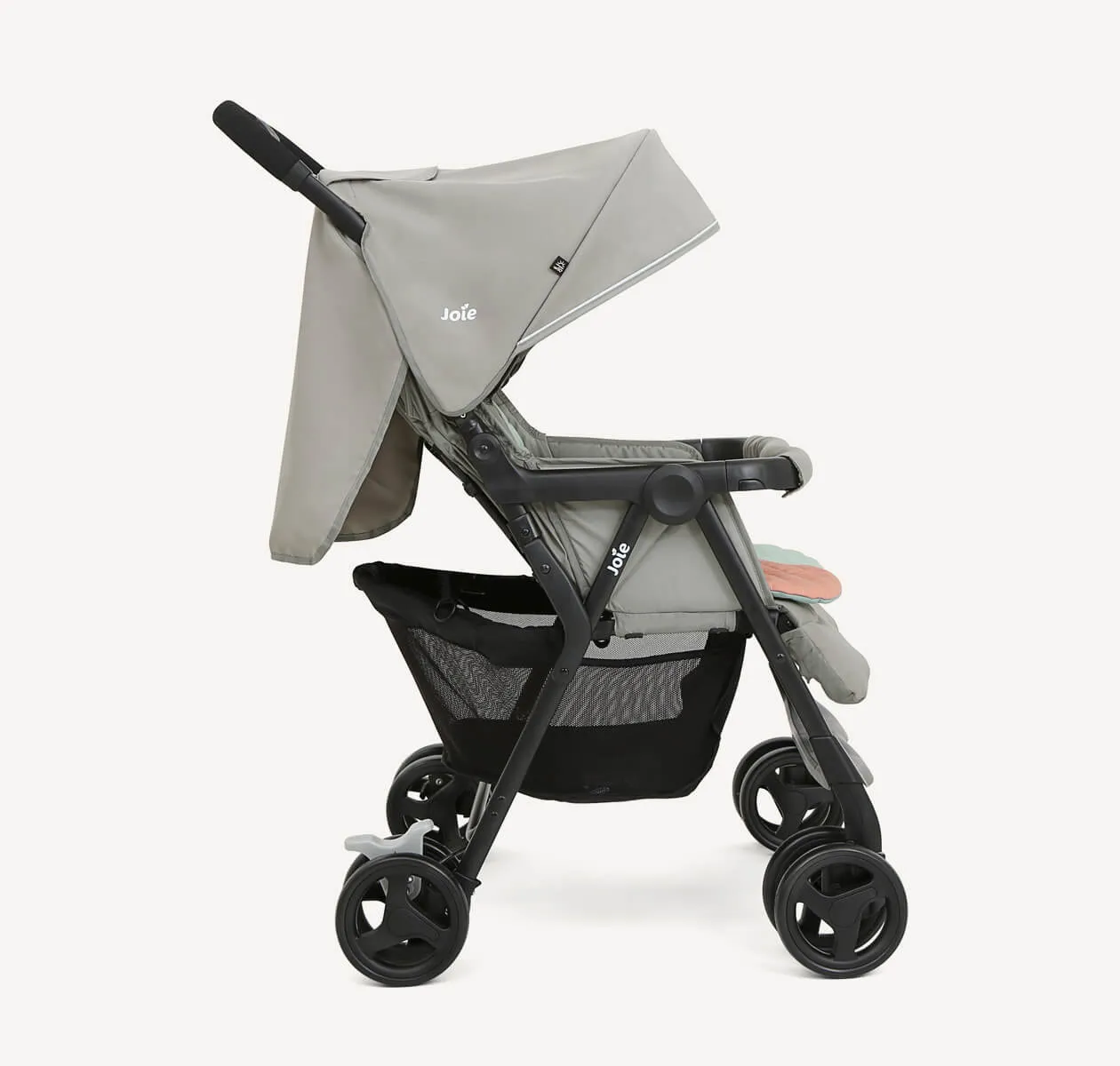 Joie Aire Twin Stroller - Lightweight Double Stroller Nectar & Mineral