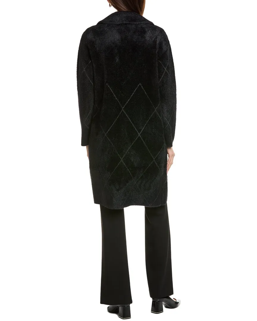 Joseph Ribkoff Fuzzy Eyelash Coat