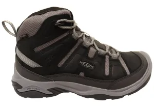Keen Circadia Mid Waterproof Mens Leather Wide Fit Hiking Boots Keen Shoes
