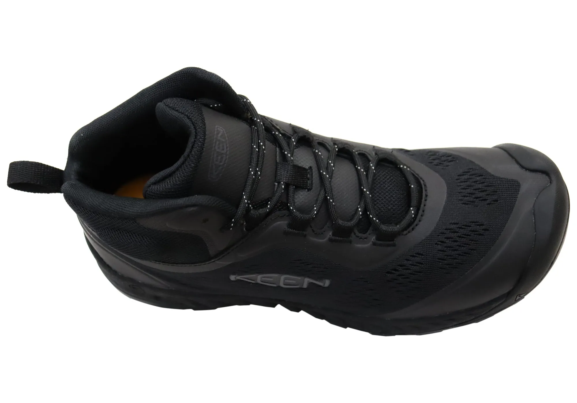 Keen Mens Comfortable Lace Up NXIS Speed Mid Boots Keen Shoes
