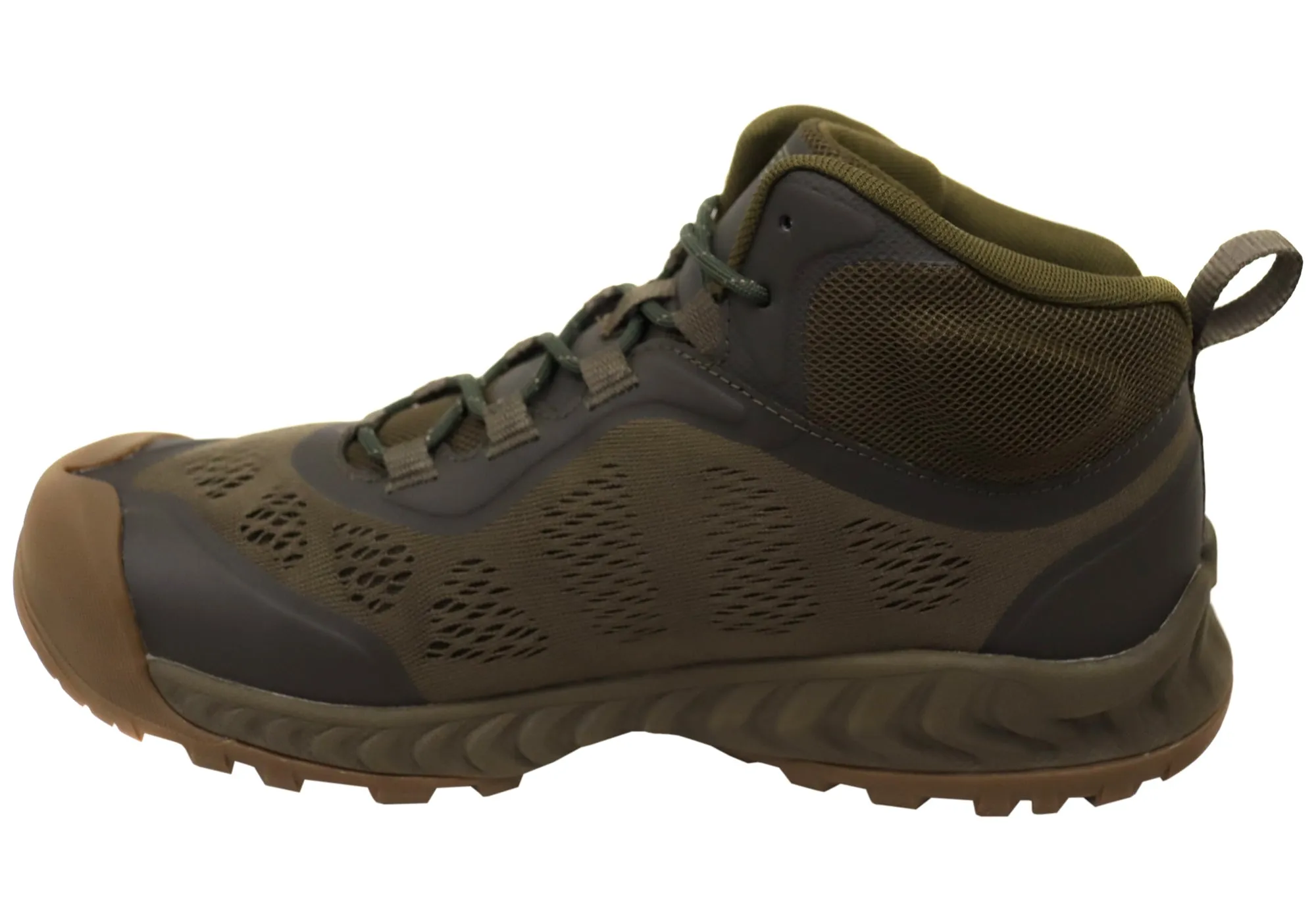 Keen Mens Comfortable Lace Up NXIS Speed Mid Boots Keen Shoes