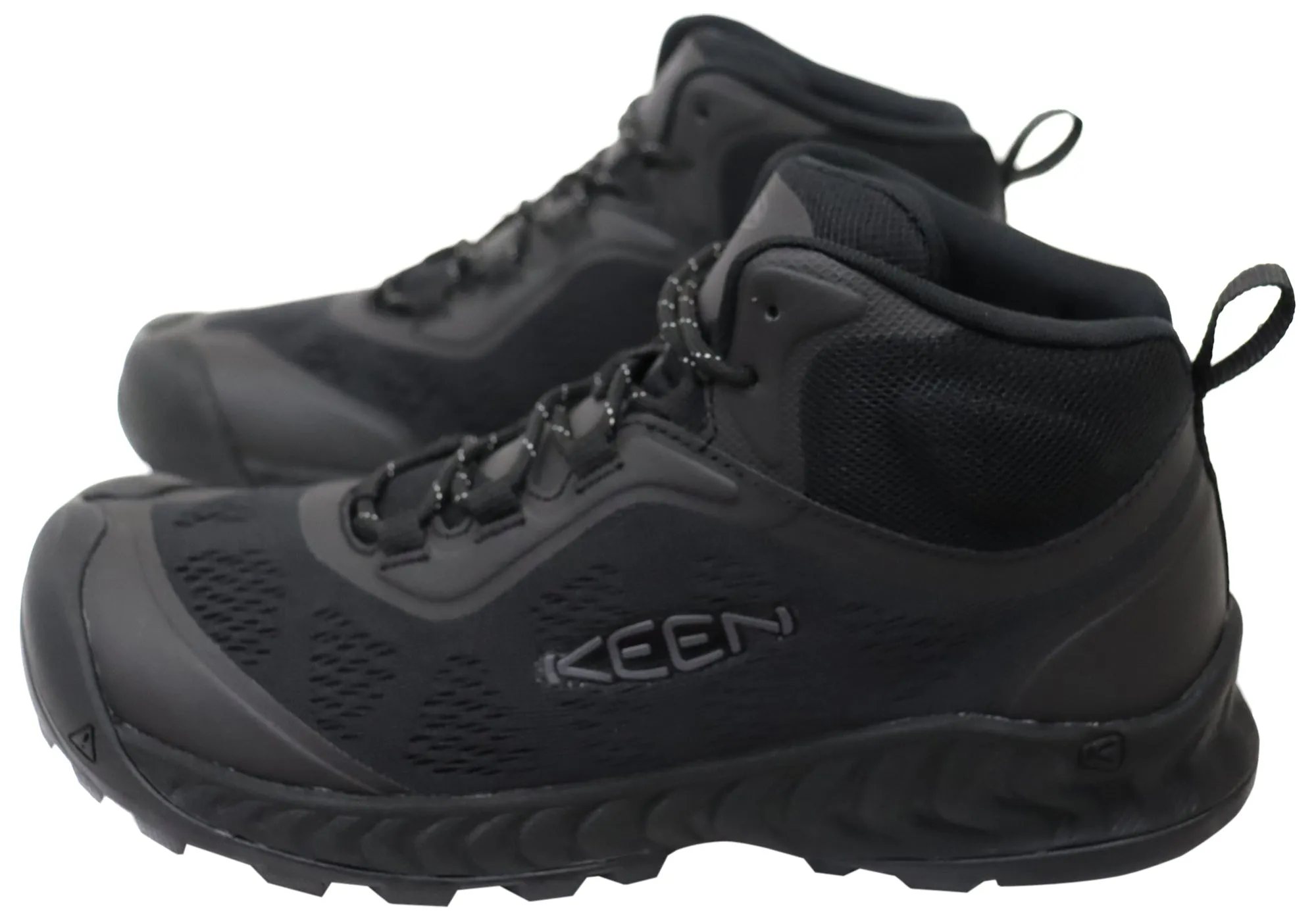 Keen Mens Comfortable Lace Up NXIS Speed Mid Boots Keen Shoes