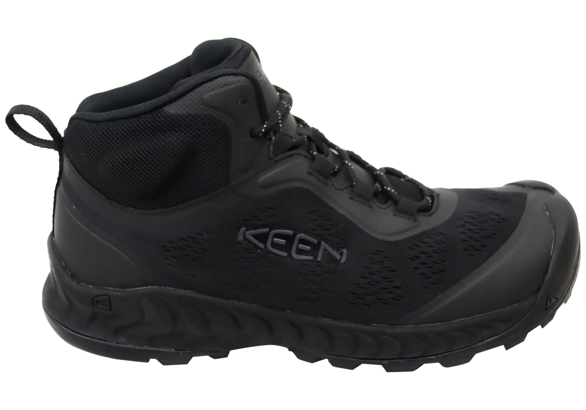 Keen Mens Comfortable Lace Up NXIS Speed Mid Boots Keen Shoes