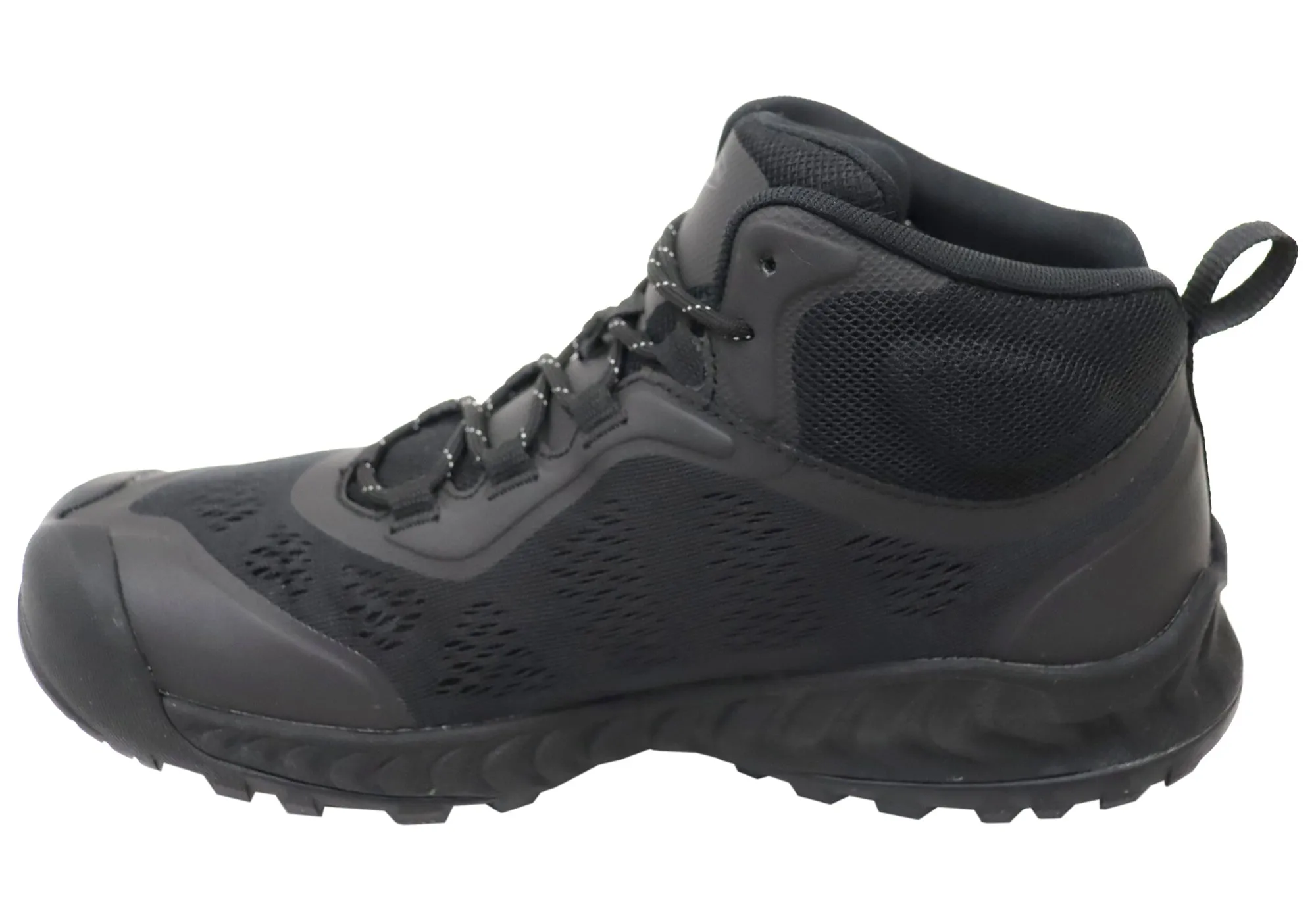 Keen Mens Comfortable Lace Up NXIS Speed Mid Boots Keen Shoes