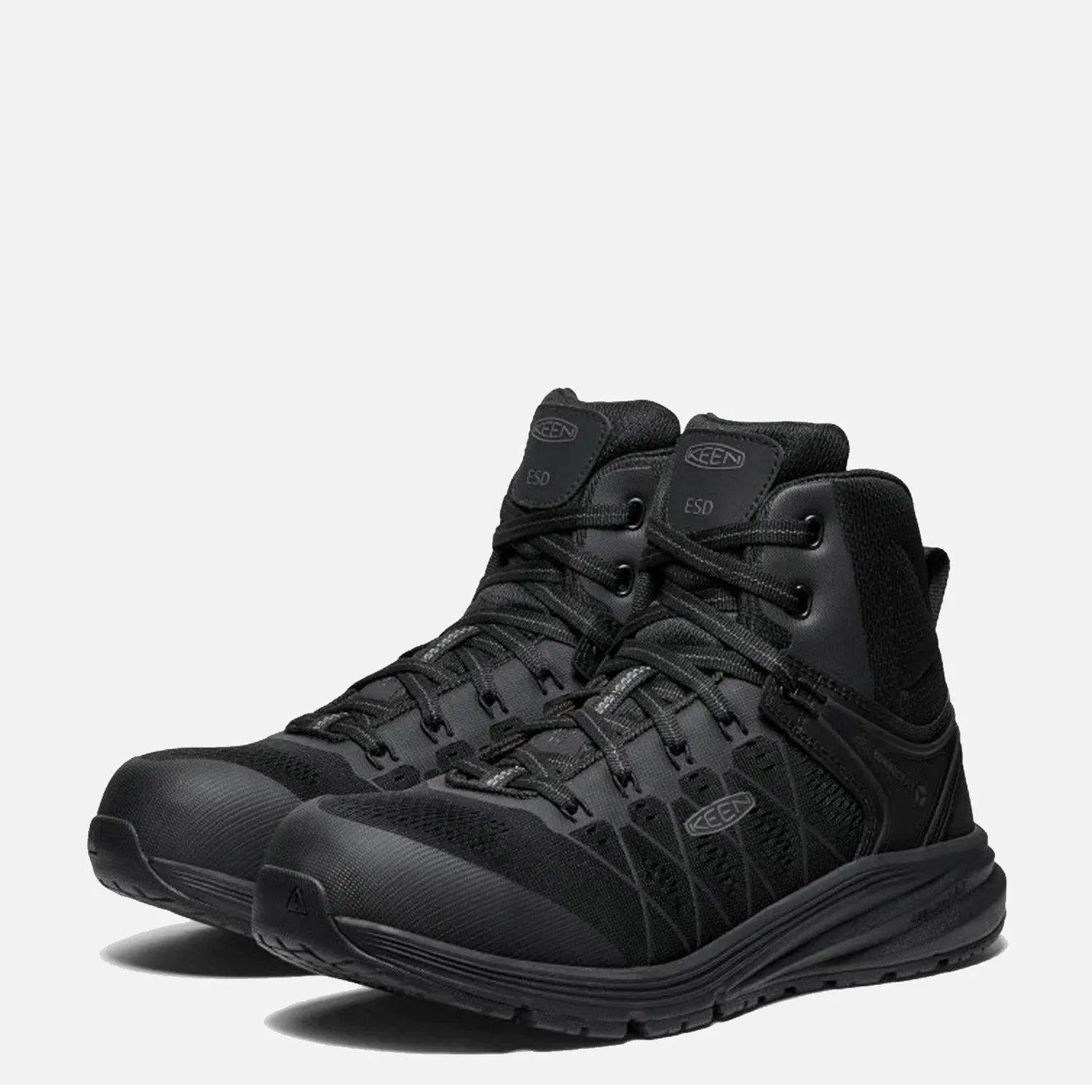 KEEN Men's Utility Vista Energy Carbon Toe Mid Work Boot KEEN Utility Shoes