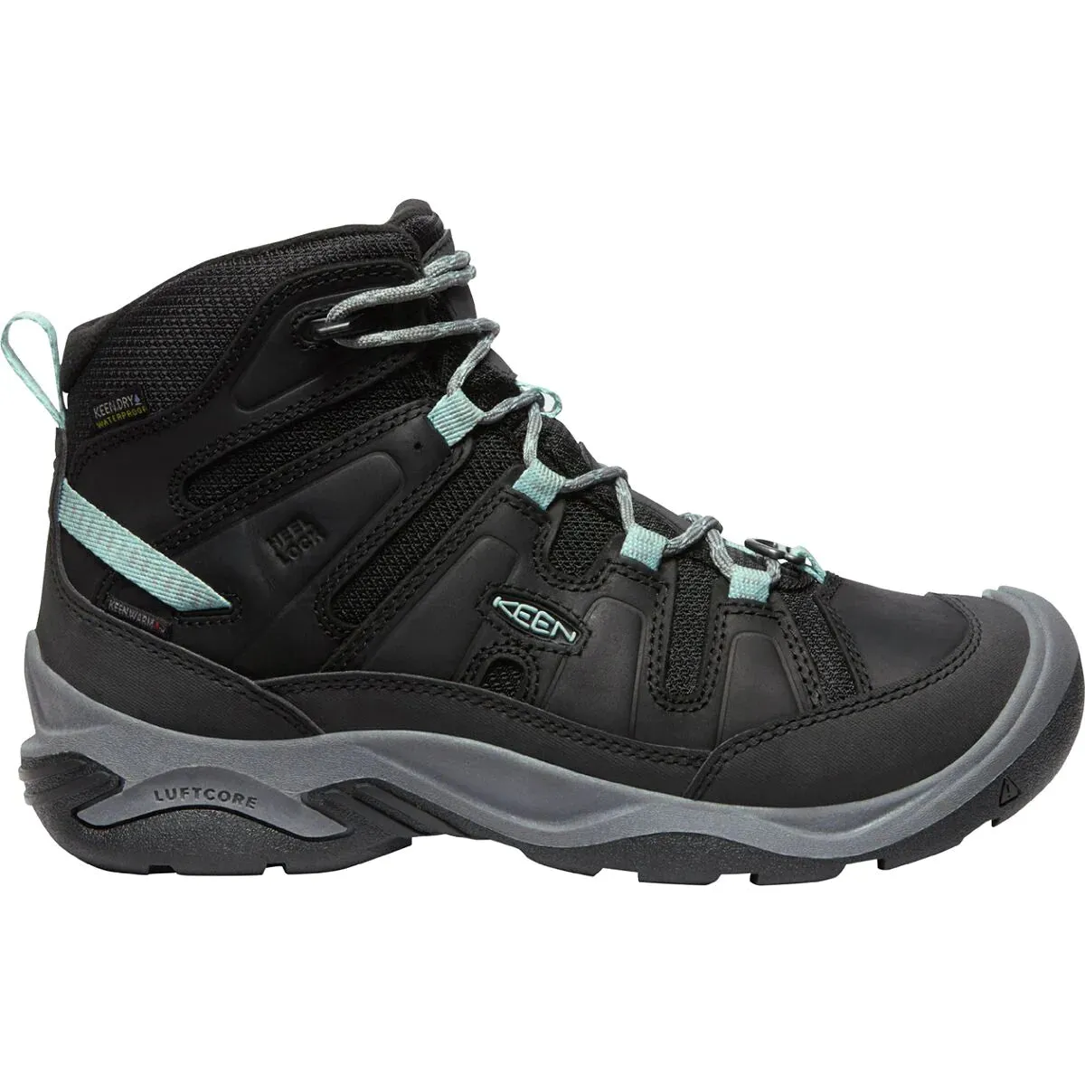 Keen Shoes Circadia Mid Polar Black/Cloud Blue