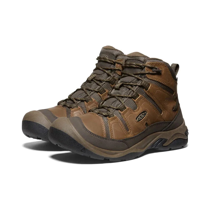 Keen Shoes Circadia Mid Waterproof Bison/Brindle