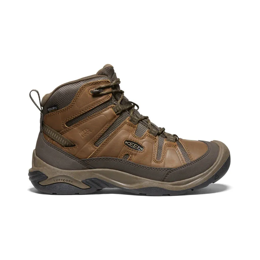 Keen Shoes Circadia Mid Waterproof Bison/Brindle