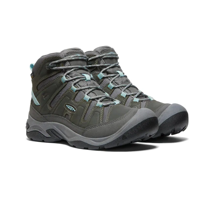 Keen Shoes Circadia Mid Waterproof Steel Grey/Cloud Blue