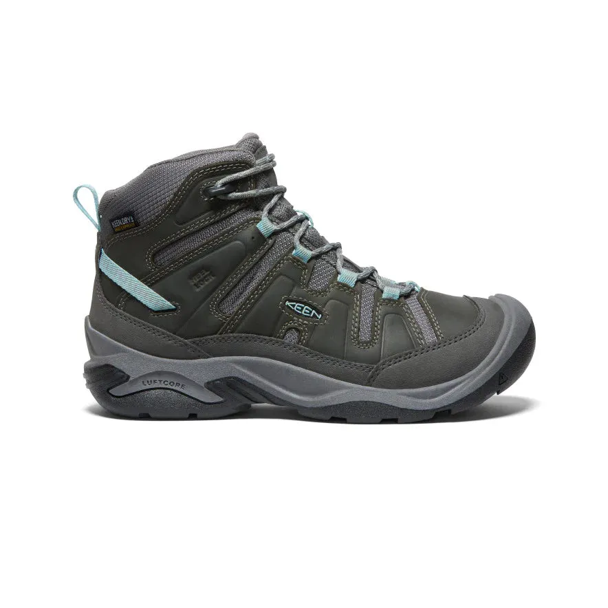 Keen Shoes Circadia Mid Waterproof Steel Grey/Cloud Blue
