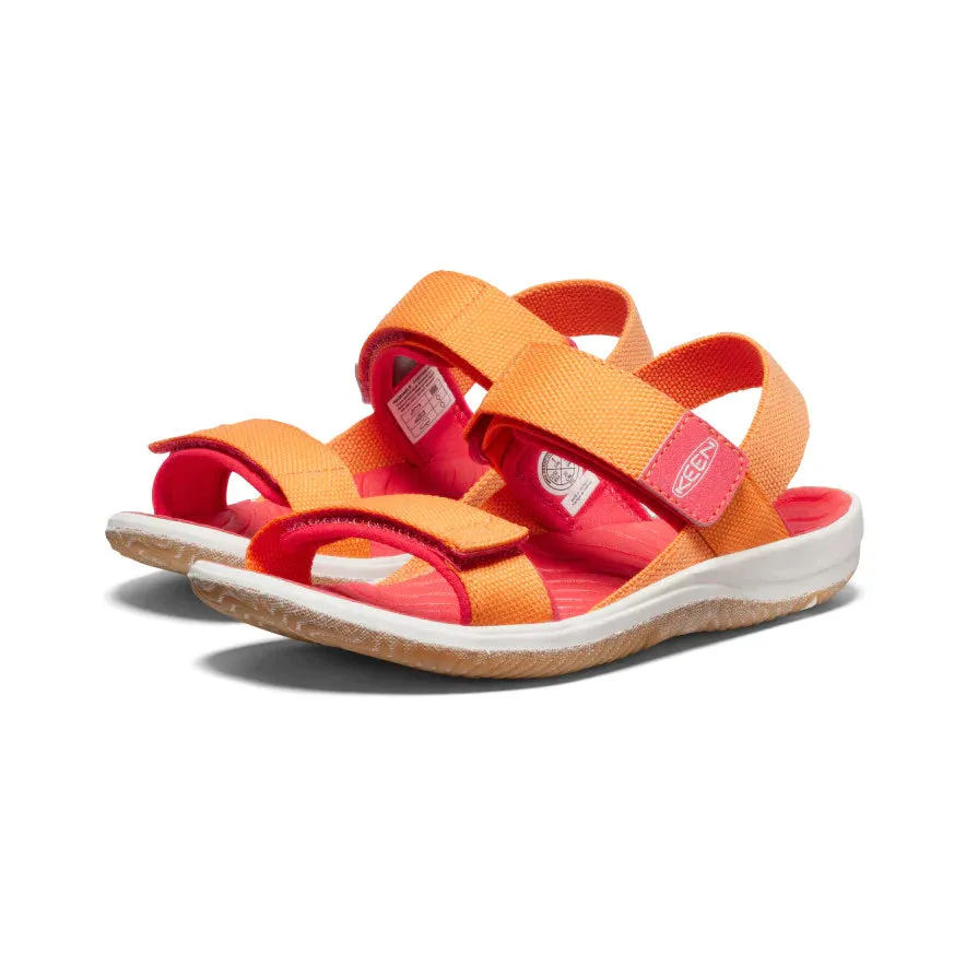 Keen Shoes Little Kids' Elle Backstrap Tangerine/Cayenne