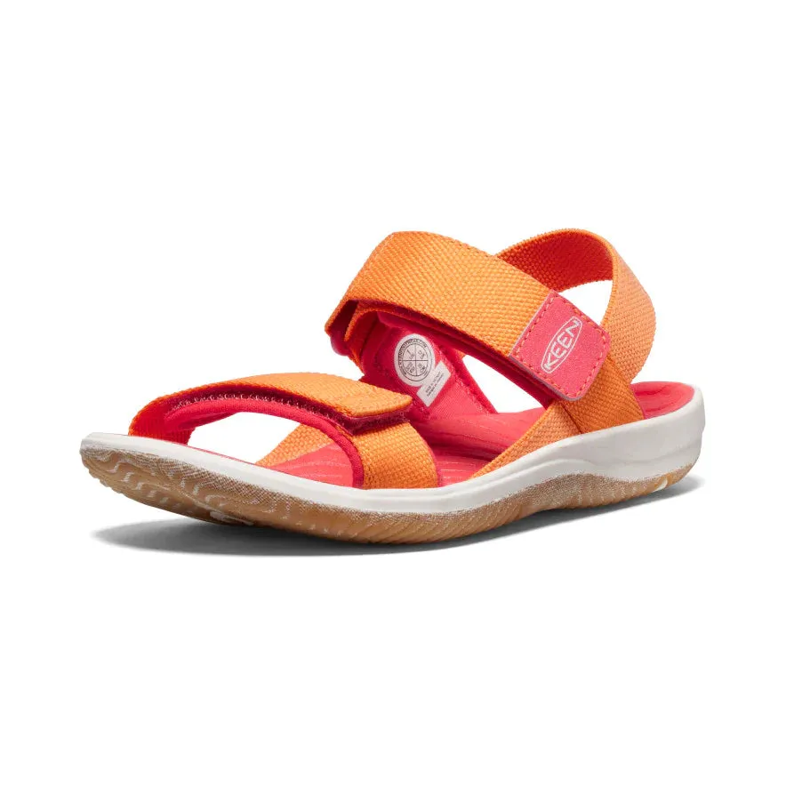 Keen Shoes Little Kids' Elle Backstrap Tangerine/Cayenne