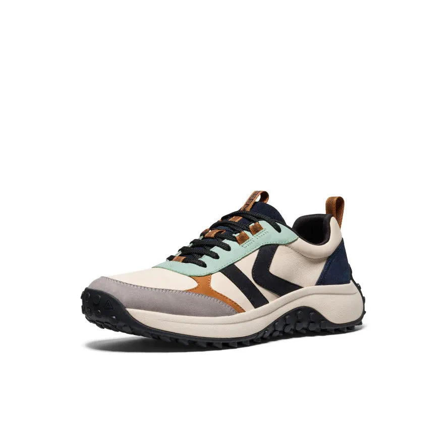 Keen Shoes Men's KS86 Leather Sneaker Granite Green/Curry