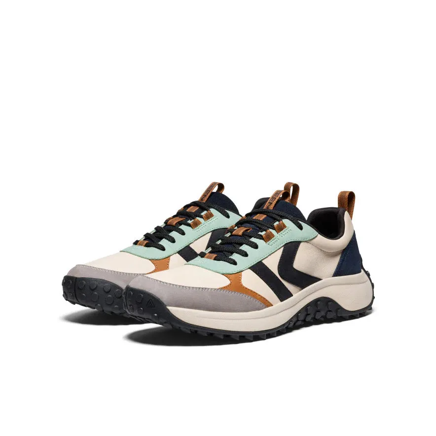 Keen Shoes Men's KS86 Leather Sneaker Granite Green/Curry