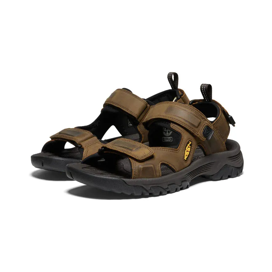 Keen Shoes Targhee III Open Toe Bison/Mulch