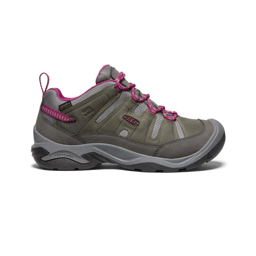 Keen Shoes Women's Circadia Waterproof Steel Grey/Boysenberry