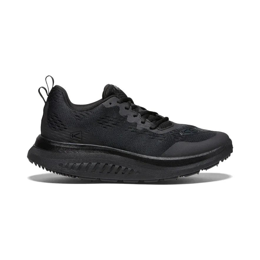 Keen Shoes Women's WK400 Walking Shoe Triple Black