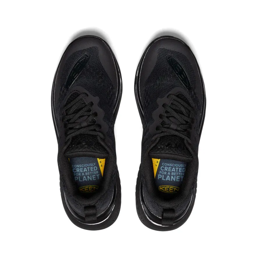Keen Shoes Women's WK400 Walking Shoe Triple Black