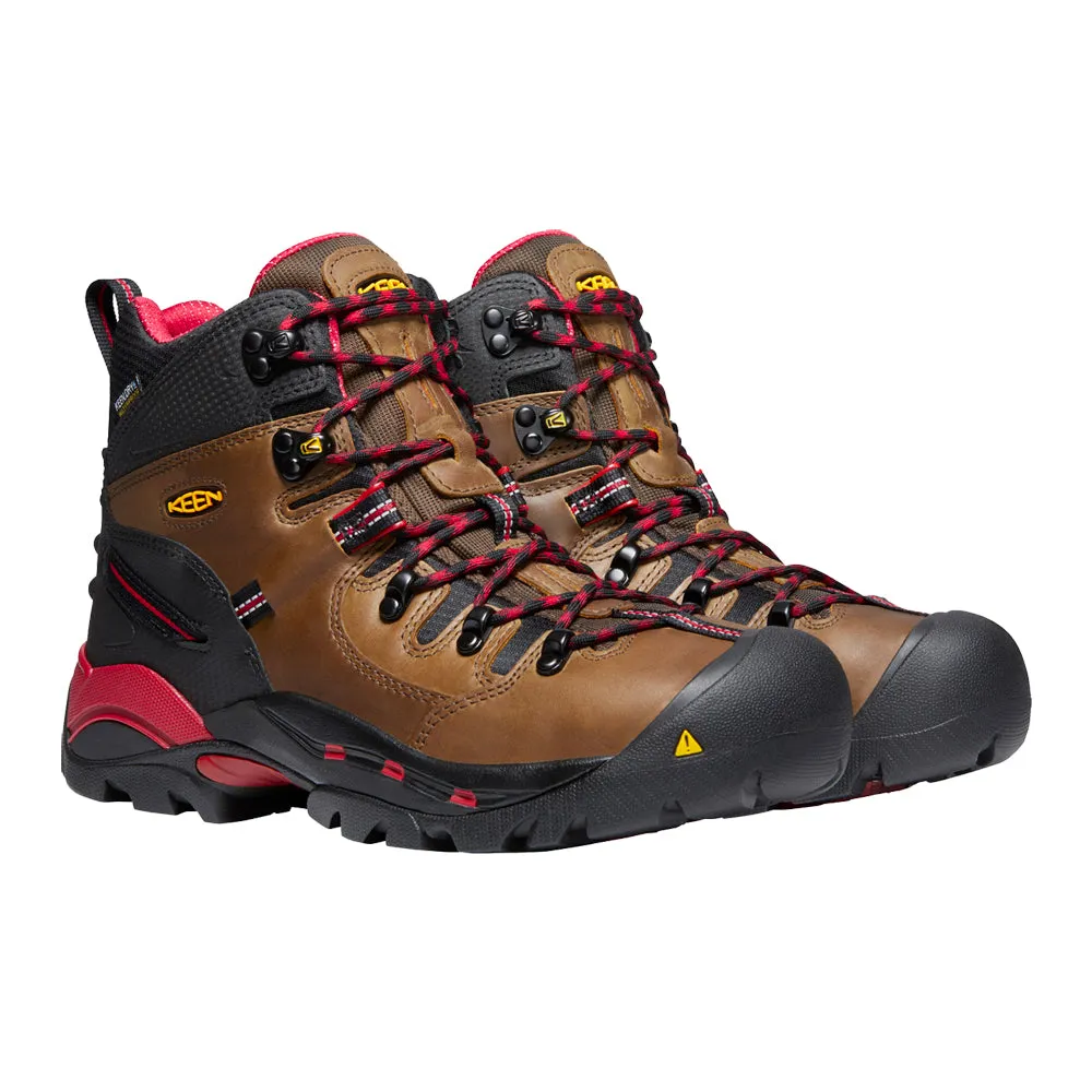 KEEN Utility Men's Pittsburgh 6" Waterproof Steel Toe Work Boot KEEN Utility Shoes