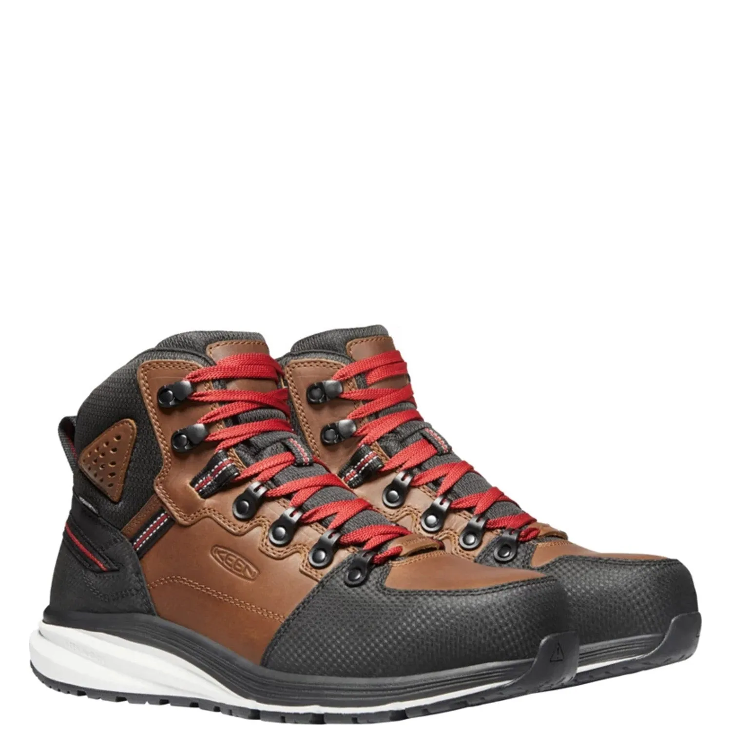 KEEN Utility Men's Red Hook Waterproof Carbon Fiber Toe Work Boot KEEN Utility Shoes