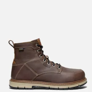 KEEN Utility Men's San Jose 90 Degree 6" Waterproof EH Alloy Toe Work Boot KEEN Utility Shoes