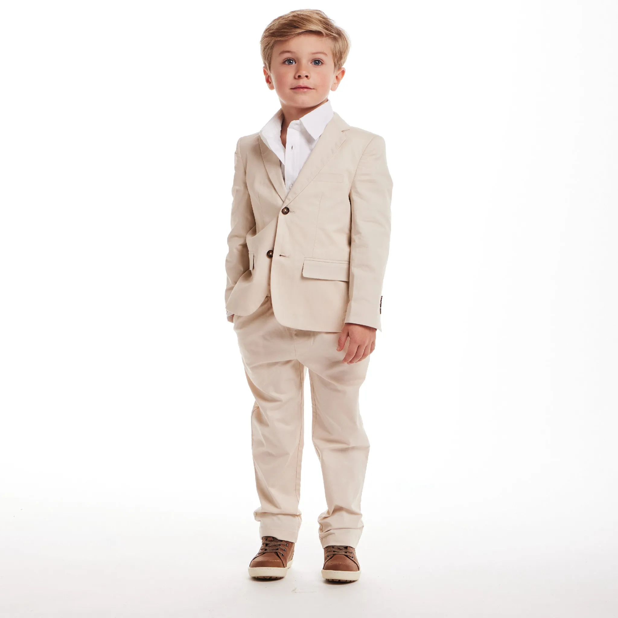 Kids (2-8) Suit Set | Stone Babykids_Andy-Evan