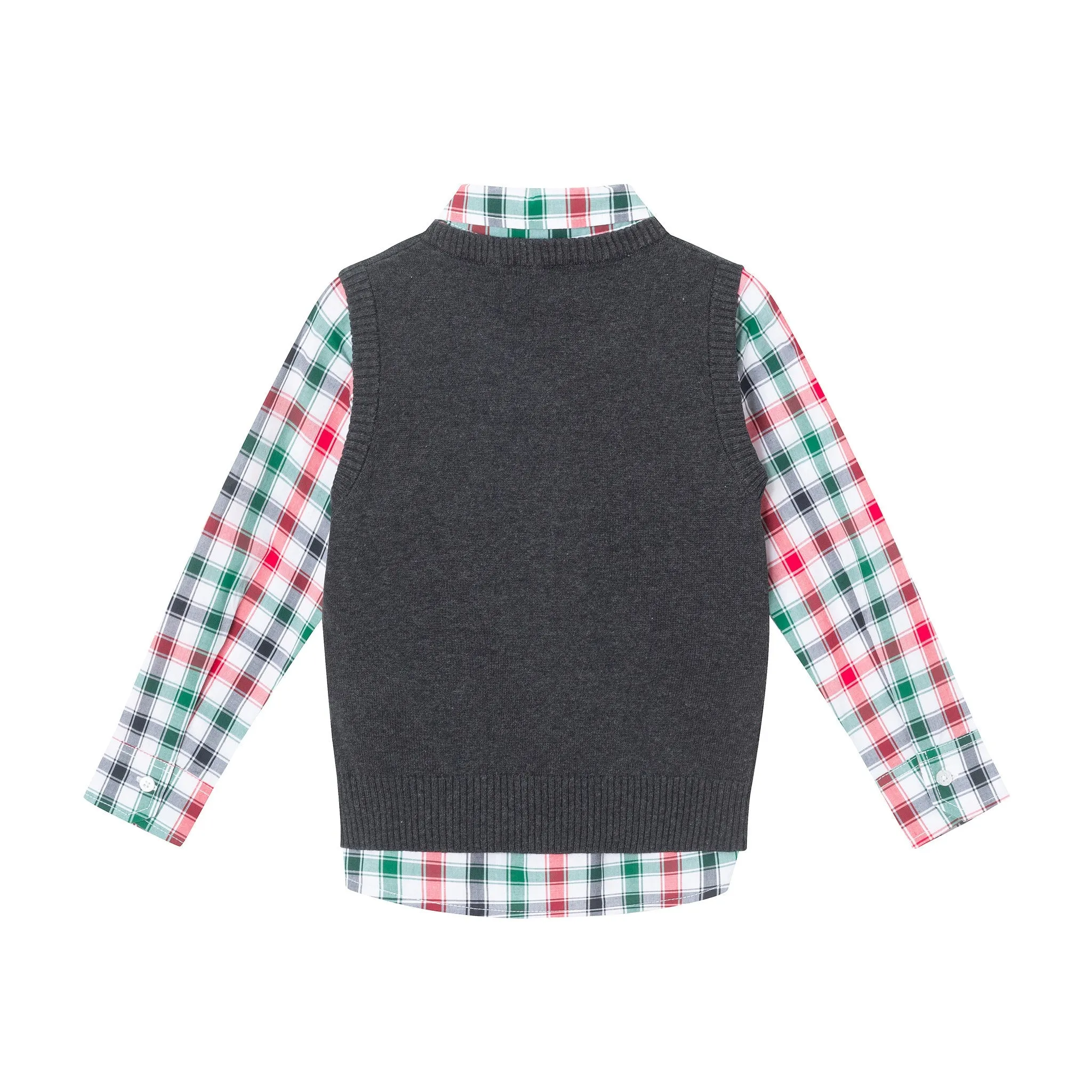 Kids 4-piece Sweater Vest Set | Holiday Gent Babykids_Andy-Evan
