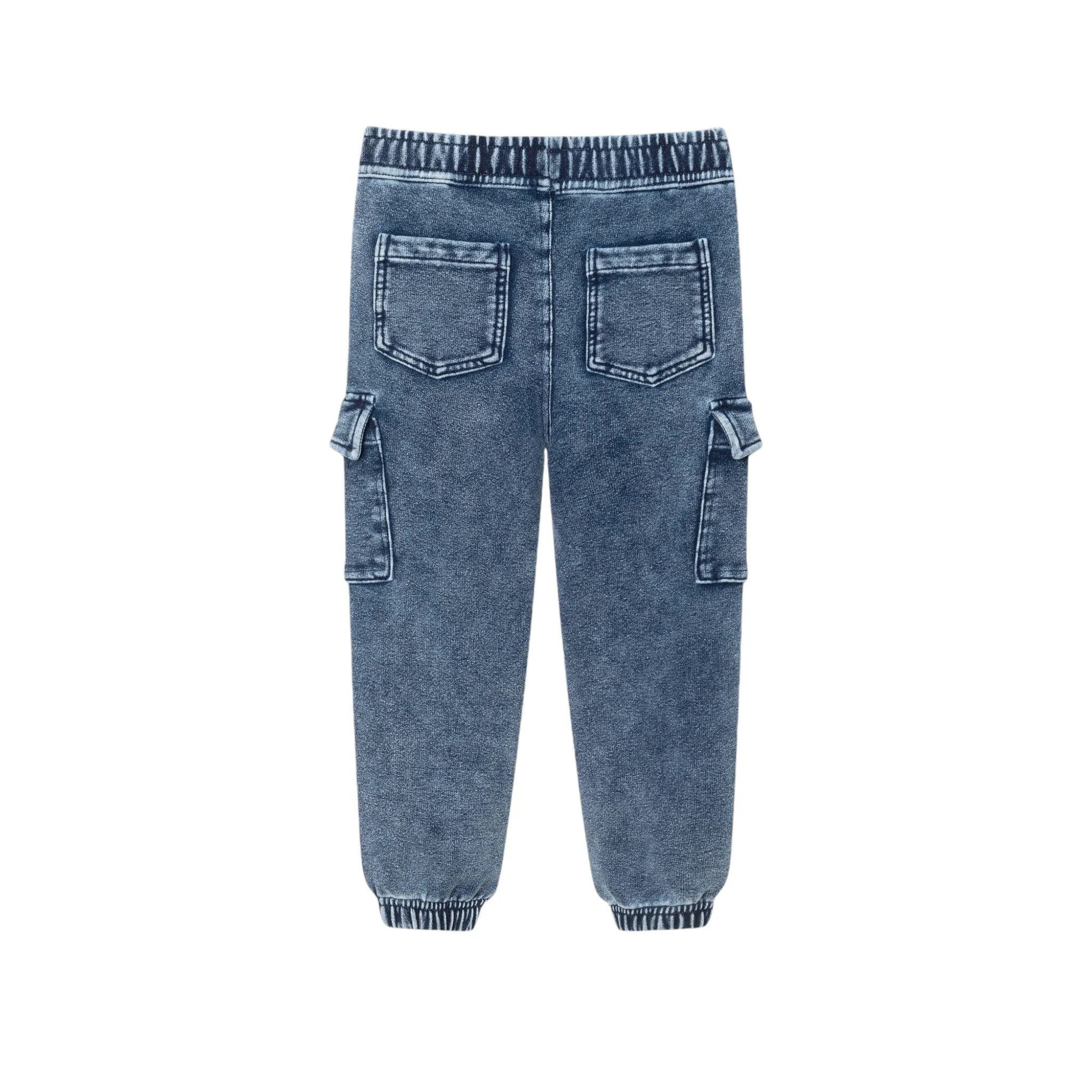 Kids Jersey Twofer Tee & Terry Pants Set | Blue Navy Sports Babykids_Andy-Evan