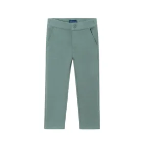 Kids Pique Pant | Green Babykids_Andy-Evan